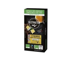 Destination Ethiopia Moka Pur Arabica Bio 10uds