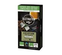 Destination Exception Pur Arabica Exception Bio 10uds