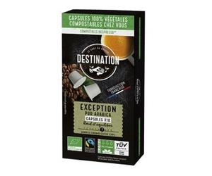 Destination Exception Pur Arabica Exception Bio 10uds