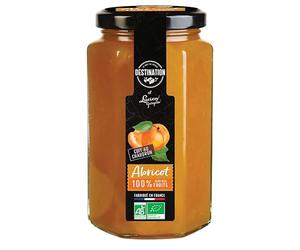 Destination - Mermelada de Albaricoque BIO - Procedente de Cultivo Ecológico - Concentrado de Frutas - Sin Aromas Artificiales, Conservantes ni Lactosa - Ideal para Untar y Repostería - 300 g