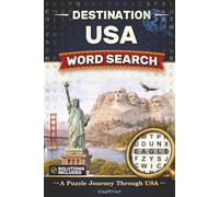 Destination USA Word Search: A Puzzle Journey Through the United States | Travel Size Edition
