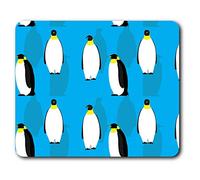 Destination Vinyl Ltd Estera cómoda del ratón - Pingüino Emperador Pattern23.5 x 19.6 cm (9.3 x 7.7 Pulgadas) para la computadora y Ordenador portátil, Oficina, Regalo, Base Antideslizante - RM24510