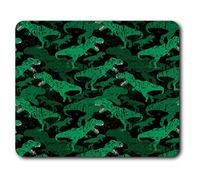 Destination Vinyl Ltd Estera cómoda del ratón - T-Rex Imprimir Jurásico 23.5 x 19.6 cm (9.3 x 7.7 Pulgadas) para la computadora y Ordenador portátil, Oficina, Regalo, Antideslizante Base - RM13198