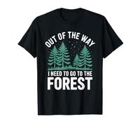 Destino de Aventura Forestal Fuera de Camino Camiseta