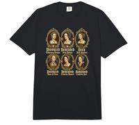Destino de Las Esposas de Enrique VIII Impresión en Color Comfort Colors Adult Heavyweight T-Shirt