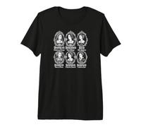 Destino de Las Esposas de Enrique VIII White Print Camiseta Premium