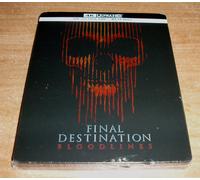 Destino final lazos de sangre (Final Destination) 4K +Blu-ray Steelbook Nuevo