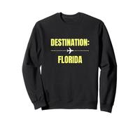 Destino Florida Travel Vacaciones Turista de Vacaciones Sudadera