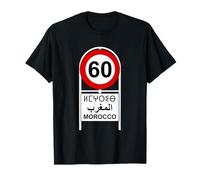 Destino Marruecos Placa 60 Camiseta