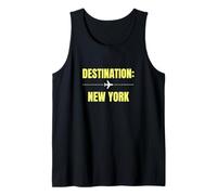 Destino Nueva York Viajes Vacaciones Turista de Vacaciones Camiseta sin Mangas
