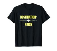 Destino París Viajes Vacaciones Turista Vacaciones Camiseta