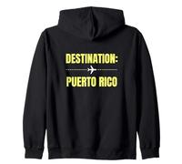 Destino Puerto Rico Viajes Vacaciones Turista de Vacaciones Sudadera con Capucha