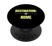 Destino Roma Viajes Vacaciones Turista Vacaciones PopSockets PopGrip Adhesivo