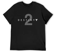 Destiny 2 T Shirt Graphic tee for Men Tees Black M