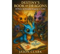 DESTINY’S BOOK OF DRAGONS: 40 Fierce & Friendly Dragons to Color