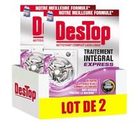 Destop completa Limpiador 500ml lavadora - Juego de 2