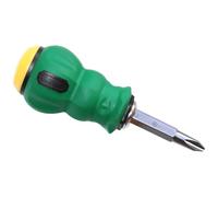 Destornillador 2 en 1 con cabeza plana y cabeza cruzada reversible, perfecto para pequeños electrodomésticos y construcción de modelos, destornillador cruzado y ranurado