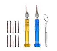 Destornillador 5-En-1 De 4 Piezas Y Destornillador De 1 Pieza Con Cadena, Herramienta De Mantenimiento Multifuncional, Adecuada Para Gafas De Sol, Relojes, Productos Electrónicos.