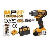 Destornillador A Pulsos 20V Brushless Serie MP20V Base Hexagonal 1/4"