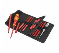 Wera 05003471001 Kraftform Kompakt VDE 18 Universal 1, Juego de varillas intercambiables para destornillador aislado, 18 piezas