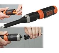 Destornillador B+D Alcalinas BCF 601 C De 1,5 Volt Luz LED Y Extensión