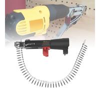 Destornillador Cargador para Taladros, Tornillos de placas de yeso, Taladro de tornillo, Adaptador de cadena, Destornillador para paneles de yeso, Cadena automática para pistola de clavos