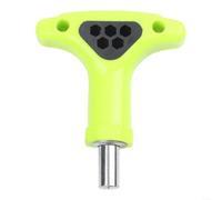 Destornillador Carraca T Forma Ajustable para Brocas 1/4 Pulgada | Mecanismo carraca para suave, para clic audible al alcanzar torque, mango antideslizante, compatible brocas 1/4 hex, uso