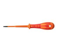 Destornillador CK Tools T49245 Dextro VDE Ultra Delgado Modulo SL-PZ2U x 125 mm