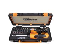 Caja Beta 860/C38P 37 Piezas Llave De Impacto Reversible Insertos 1/4