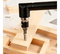 Destornillador de ángulo recto de 90 grados, llave hexagonal de 1/4 pulgadas