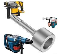 Destornillador de broca para instalación de varilla de tierra de 19/21/35 mm, se adapta a martillos de sistema SDS-PLUS con construcción resistente (21 mm)