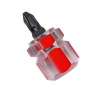 Destornillador de cabeza de rábano pequeño portátil transparente mango reparación herramientas de mano máquina de coser kit de destornilladores de reparación