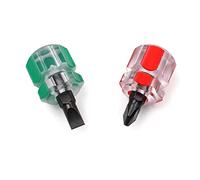 Destornillador de cabeza de rábano, pequeño, portátil, transparente, para reparación, herramientas de mano, máquina de coser, destornillador de reparación