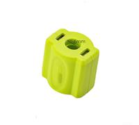 Destornillador de cabeza de taladro magnetizador para anillo para tamaños de eje de 4,5 mm y 6,5 mm, mejora el magnetismo de la punta para manejo controlado de tornillos (verde)