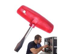 Destornillador de cabeza plana con comercio T -Destornillador ergonómico herramienta de promoción de anillo manual, destornillador para juegos de placa de destornillador criminal de varias piezas
