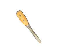 Destornillador de cabeza plana de aleación con mango de madera que ahorra mano de obra, herramientas de reparación para el hogar, herramienta de reparación del hogar
