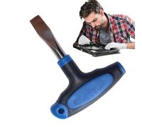 Destornillador de cabeza plana, destornillador de cabeza plana grande de herramienta de diseñador - herramienta manual con herramienta de campana ergonómica, llave de multibits, reemplazo de