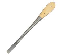 Destornillador de cabeza plana larga, destornillador ranurado de 8 pulgadas con mango de madera, para sujetar, cincelar y aflojar, herramienta manual