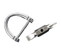 Destornillador de cabeza plana pequeña de metal de dos usos, destornillador ranurado | Destornillador de bolsillo pequeño y ligero, herramienta compacta de cabeza plana de excelente calidad, práctica