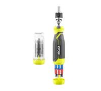 Destornillador de carraca pivotante multipuntas 35 en 1