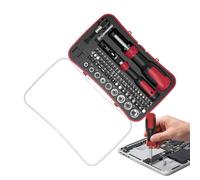 Destornillador de Carraca - Set de 77 Herramientas Telescópicas para Reparación Manual | Destornillador | Para Mecánicos Técnicos Manitas Electricistas Fontaneros Hogar Taller