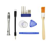 Destornillador de Desmontaje de Consola de Juego,Set de doce destornilladores de mango cómodo | Kit de reparación electrónica para taller de casa tienda de bricolaje, para taller de reparación