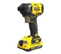 Destornillador de impacto Stanley SFMCF820D2K 18V 2Ah 190Nm con luz integrada