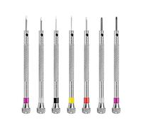 Destornillador de precisión de relojero de 7 piezas, destornillador para gafas, kit de reparación de relojes, mini destornillador, adecuado para reparar relojes y electrónica