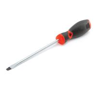 Destornillador de punta plana Performance Tool W30989 negro y rojo de 1/4 de pulgada x 6 pulgadas