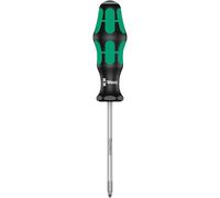 Destornillador de ranura en cruz Wera Kraftform Plus PZ 2x100 mm