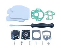 Destornillador de reparación carburador, herramienta ajuste for McCulloch CS380 CS340 Redmax GZ380, Kit junta filtro aire motosierra Motosierras