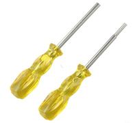 Destornillador de seguridad Gamebit de 3,8 mm y 4,5 mm para NES para SFC para N64 Game Boy sistema de videojuegos de desmontaje y reparación (2 piezas/juego)