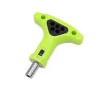 Destornillador de trinquete con mango en T, toma de punta de 6,35mm, llave de doble uso, reparación Reversible for el hogar, herramientas de ahorro de mano de obra