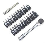 Destornillador de trinquete de doble cabeza eficiente con accionamiento de 72 dientes para operaciones de tornillo más rápidas en trabajos de mantenimiento y reparación (D)